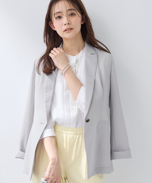 INDIVI（インディヴィ） ジャケット テーラードジャケット 「洗える