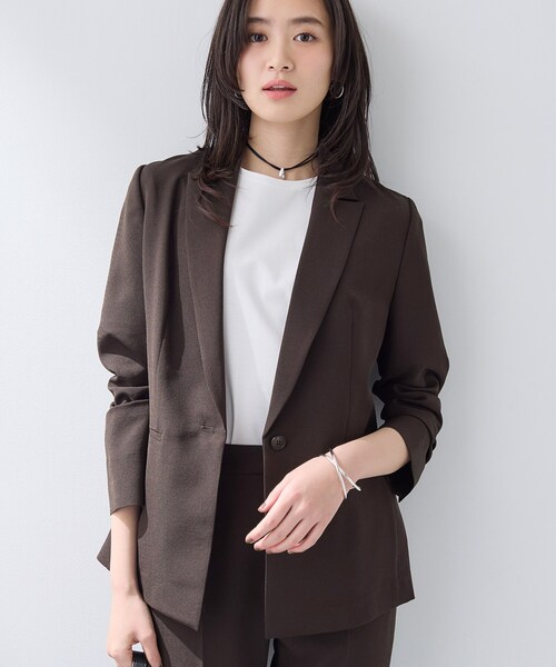 INDIVI（インディヴィ） ジャケット テーラードジャケット 「洗える