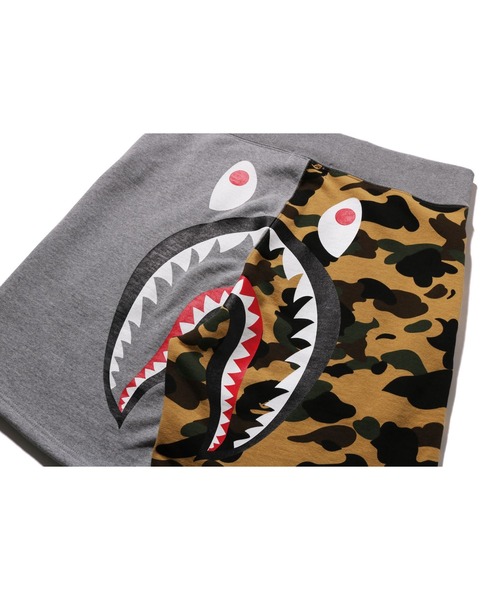 「A BATHING APE」 ハーフパンツ LARGE グリーン メンズの画像