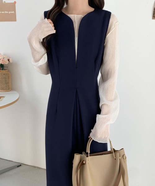 「ABITOKYO」 オールインワン S ブラック レディース_画像4