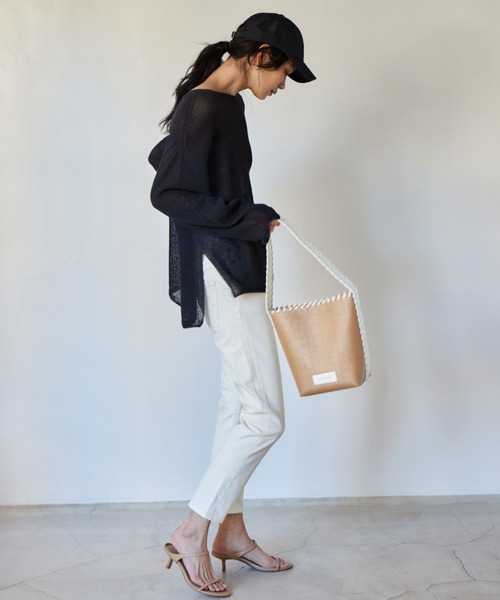 「BARNYARDSTORM」 長袖ニット FREE ブラック レディース_画像7