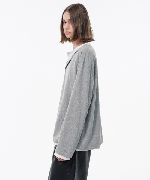 Camphor wood tシャツ 2PIECE PACK HENELY-NECK L/S TEE / 2ピース