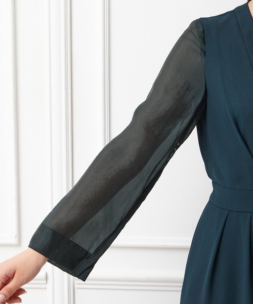 「AIMER」 パンツドレス MEDIUM ブラック レディース_画像7