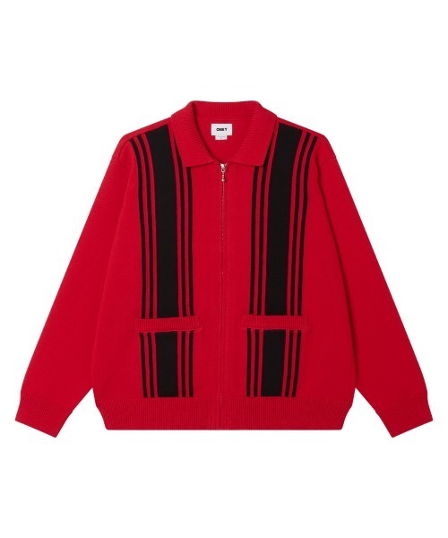 OBEY（オベイ） セーター ニット OBEY MATT ZIP UP SWEATER（オベイ 