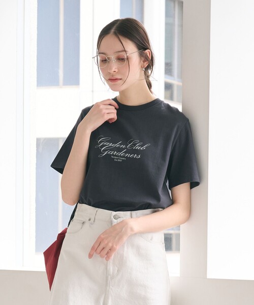 【BLACK】<TABAYA United Arrows>1989 LOGO Tシャツ TABAYA United Arrows＞1989 LOGO Tシャツ
