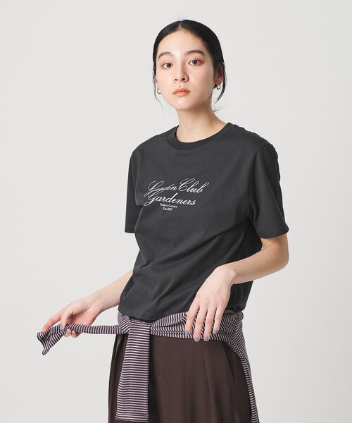 【BLACK】<TABAYA United Arrows>1989 LOGO Tシャツ TABAYA United Arrows＞1989 LOGO Tシャツ