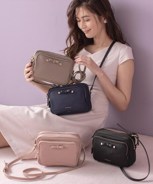 「TOCCA」 ショルダーバッグ F ネイビー レディース_画像3