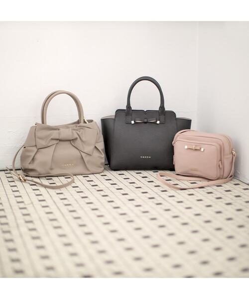 「TOCCA」 ショルダーバッグ F ネイビー レディース_画像6