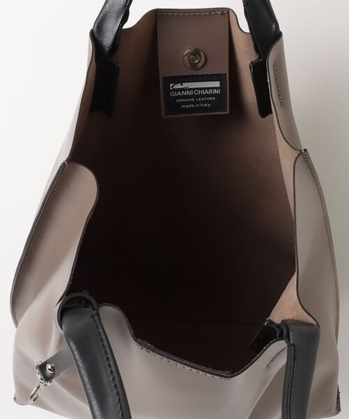 「GIANNI CHIARINI」 トートバッグ - ブラウン レディース_画像4