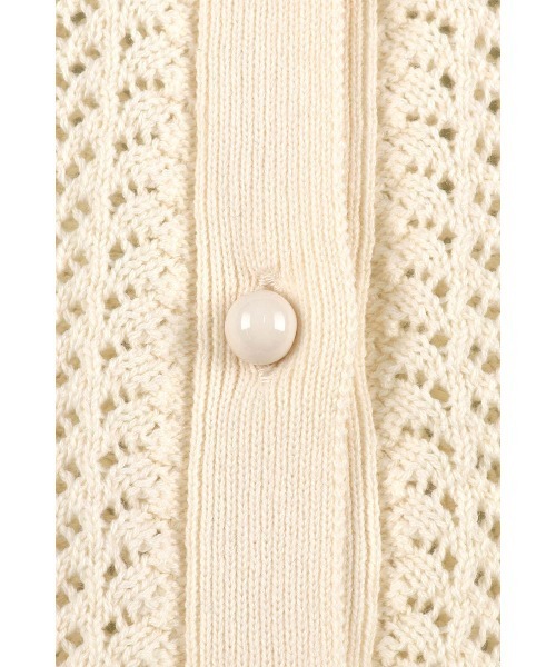 ALEXIA STAM（アリシアスタン） カーディガン Open Work Knit Cardigan