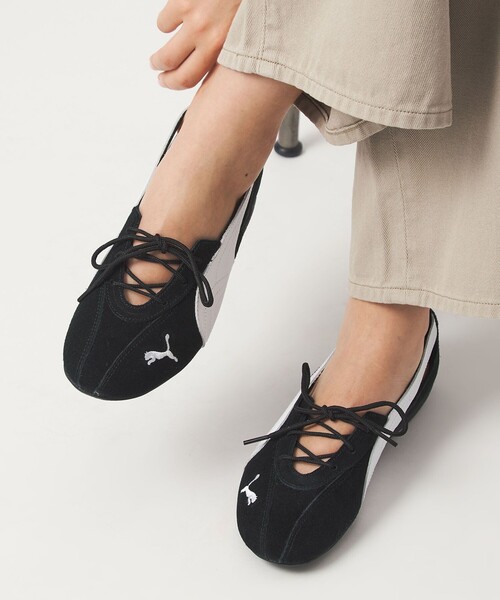 スニーカー 「PUMA」スピードキャット バレエ ノヴァ スニーカー レディースの画像