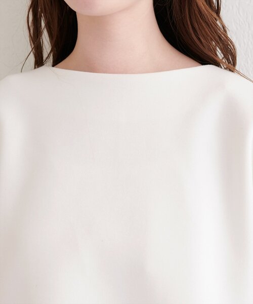 「natural couture」 長袖カットソー FREE グレイッシュベージュ レディース_画像9