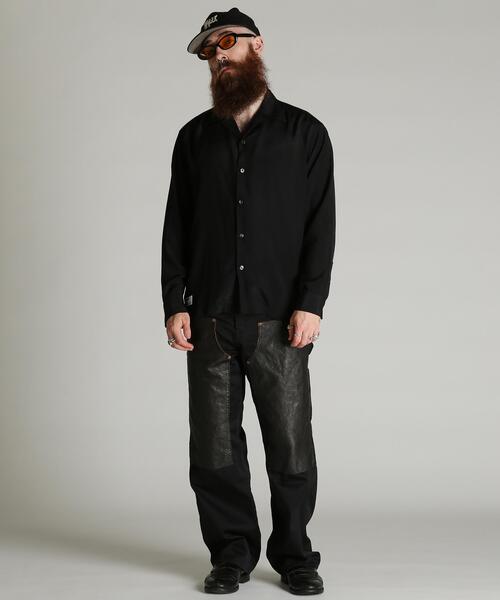 ショット　長袖　レーヨンシャツ Schott N.Y.C（ショット） シャツ Schott/ショット/RAYON SHIRT