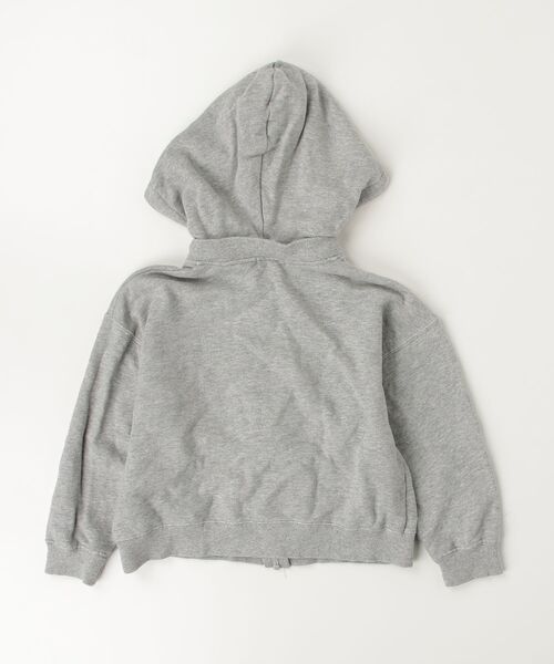 「X-girl Stages」 「KIDS」ジップアップパーカー 110cm グレー キッズ_画像2