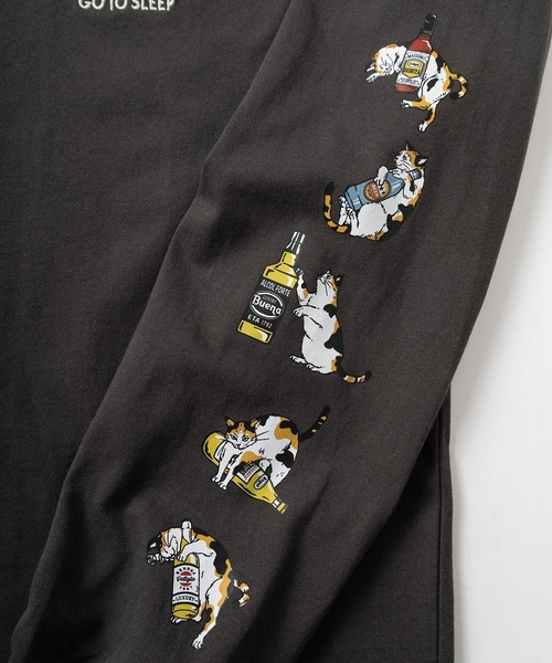 「POWER TO THE PEOPLE」 長袖Tシャツ M ブラック メンズ_画像6