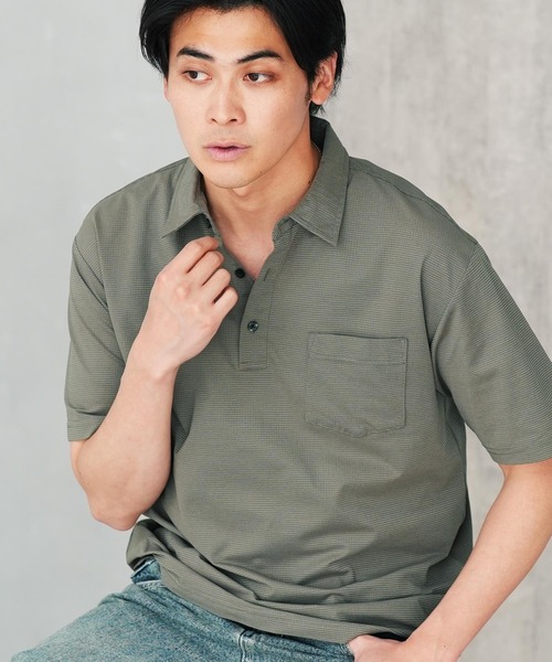 JIGGYS SHOP（ジギーズショップ） ポロシャツ 半袖 「吸水速乾・接触冷