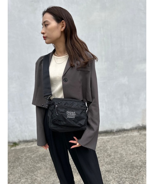 「FREDRIK PACKERS」 ショルダーバッグ ONESIZE ブラック レディース_画像8
