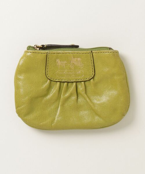 新品 COACH コーチ 小銭入れ ケース グリーン COACH（コーチ） コインケース - グリーン レディース : ZOZOTOWN
