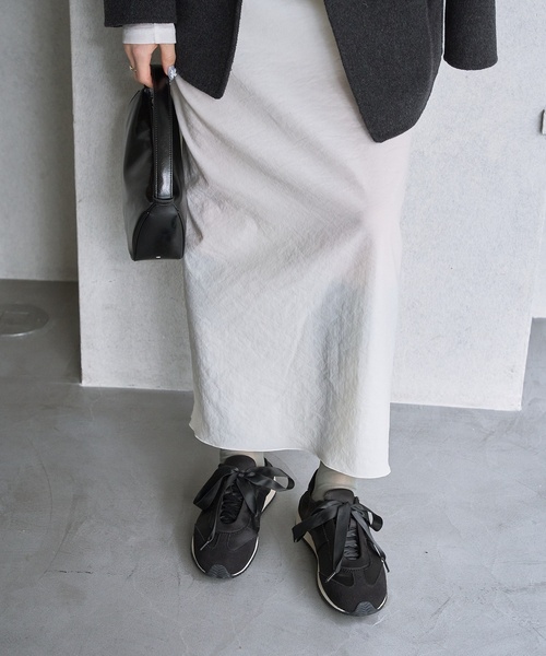 「LE TALON」 ローカットスニーカー 24cm シルバー レディース_画像7