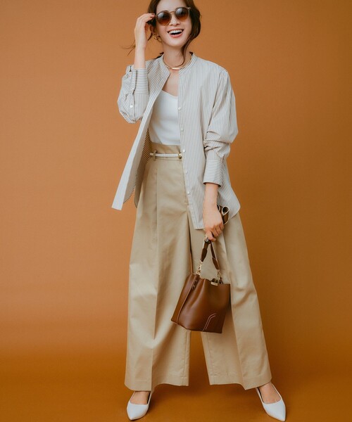 23区 L」 長袖ブラウス 48 ホワイト レディース : ZOZOTOWN Yahoo!店 