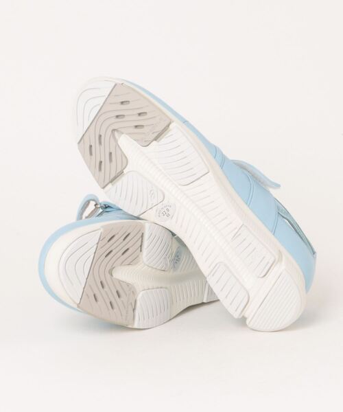 「ASICS WALKING」 シューズ 23.5cm ライトブルー レディース_画像3
