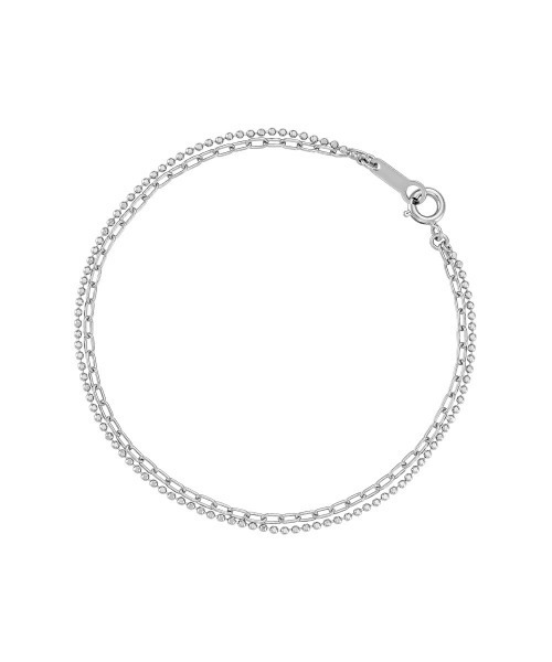 4℃（ヨンドシー） ブレスレット シルバー ブレスレット レディース