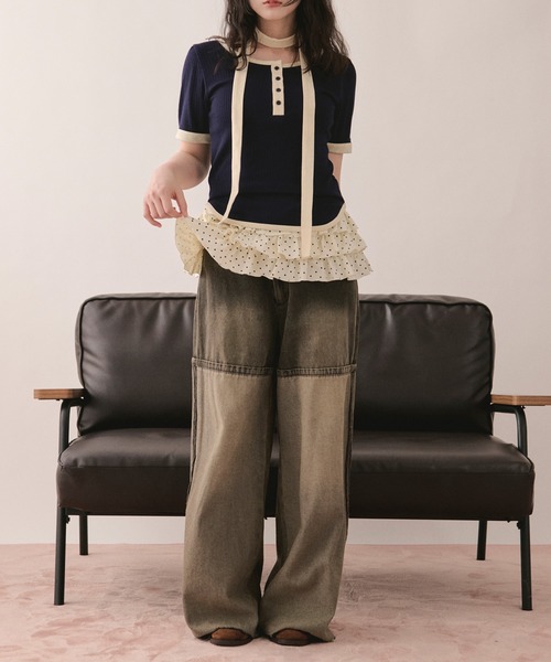 キャミソール many frill camisole / メニーフリルキャミソールの画像