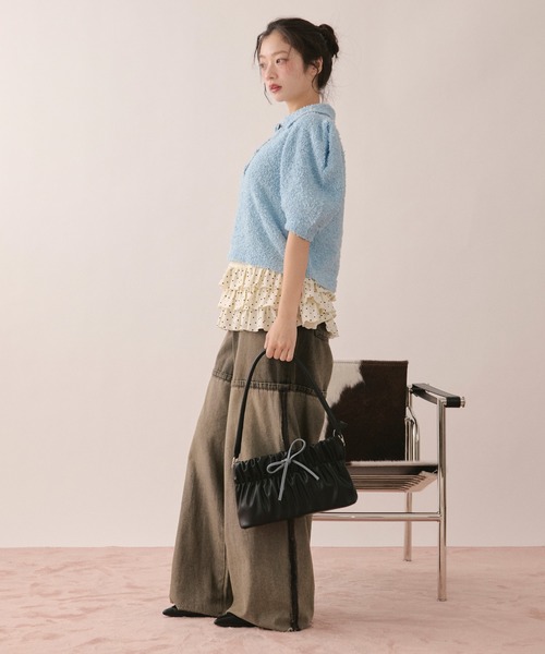 キャミソール many frill camisole / メニーフリルキャミソールの画像