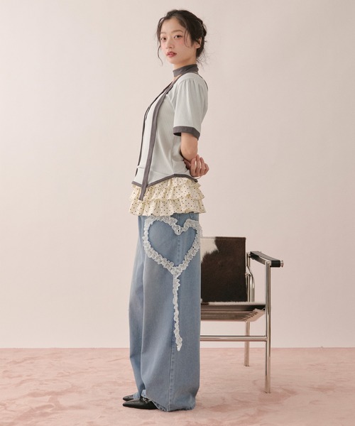 キャミソール many frill camisole / メニーフリルキャミソールの画像