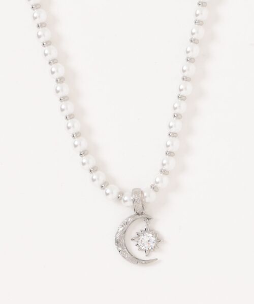 IRIEBEACH（アイリービーチ） アレルギー対応 ネックレス Pearl×sun