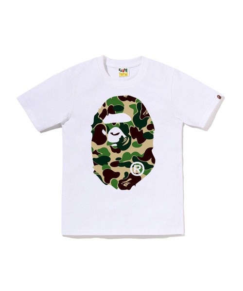 A BATHING APE（アベイシングエイプ） tシャツ 半袖 ABC CAMO BIG APE