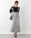 「GLOBAL WORK」 デニムスカート F...の詳細画像1