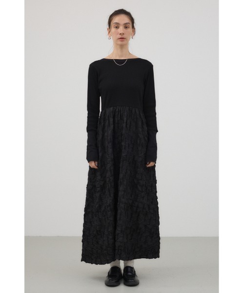 「crie conforto」 ドッキングワンピース SMALL ブラック レディース_画像5