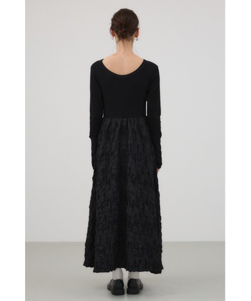 「crie conforto」 ドッキングワンピース SMALL ブラック レディース_画像7