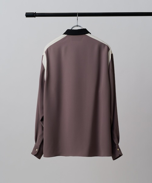 CULLNI クルニ 長袖シャツ 切替デザイン CULLNI（クルニ） シャツ 「CULLNI exclusive for Lui's」パターン切替
