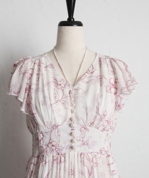 「tocco closet」 半袖ワンピース M ピンク レディース_画像8