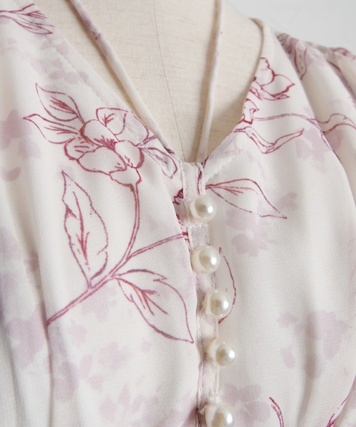 「tocco closet」 半袖ワンピース M ピンク レディース_画像9