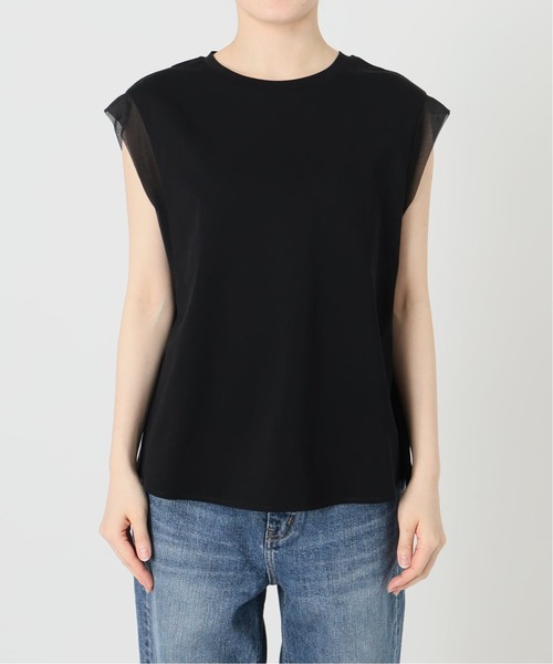 Spick＆Span（スピック アンド スパン） tシャツ 「追加」オーガンジー