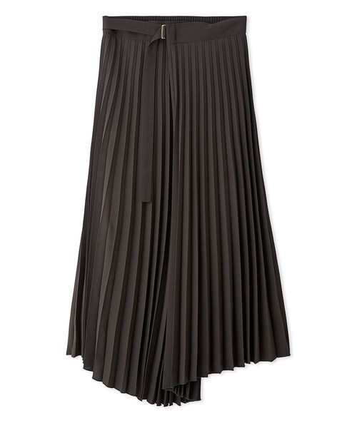 【新品】MARNI アシンメトリープリーツスカート 36 Mila Owen（ミラオーウェン） スカート アシンメトリープリーツ