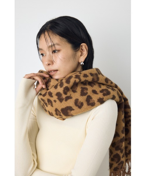 UNDERCOVER レオパード 豹柄 ヒョウ柄 ストール マフラー AZUL BY MOUSSY（アズールバイマウジー） ストール マフラー 「今年も