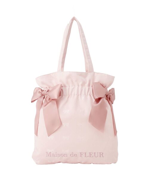 「Maison de FLEUR」 トートバッグ FREE ブラック レディース_画像5