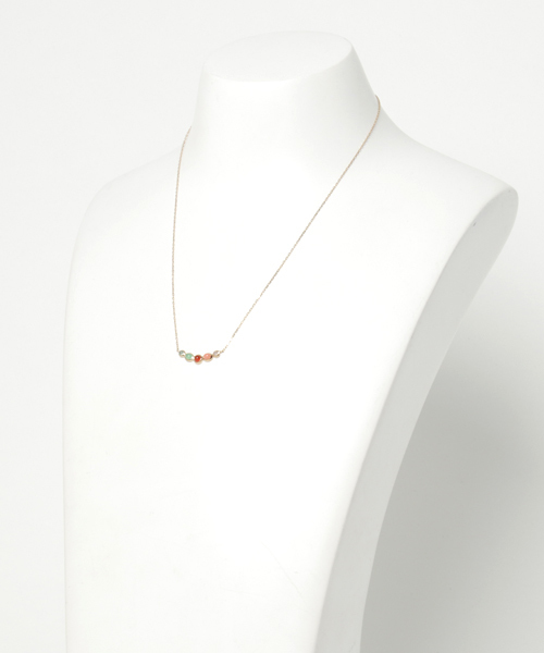 sowi ネックレス K10 マラケシュ ラインネックレス レディース