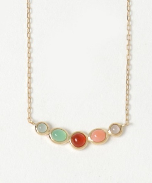 sowi ネックレス K10 マラケシュ ラインネックレス レディース