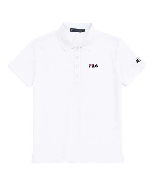 【WHITE】<FILA*S2O*BEAUTY&amp;YOUTH>パイル ポロシャツ UNITED ARROWS LTD. OUTLET｜<FILA*S2O*BEAUTY&YOUTH>パイル
