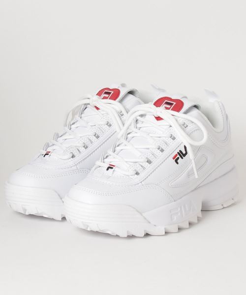 スニーカー Fila フィラ Disruptor Ii Heart ディスラプター Ii ハート ウィメンズ F Wht Blk Zozotown Paypayモール店 通販 Paypayモール