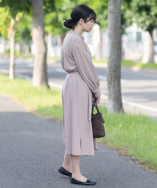 ABBEY MARKET シャツワンピース RECLY 2WAY オールシーズン長袖
