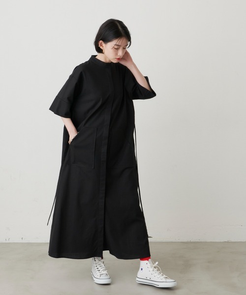 manana suerte ワンピース ワークシャツワンピース : ZOZOTOWN Yahoo