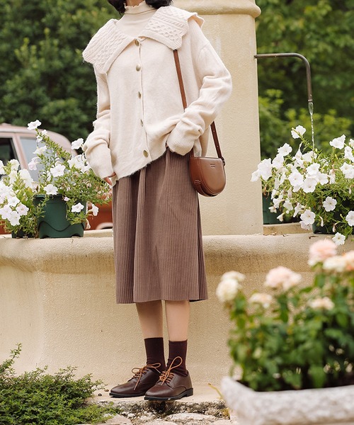 カーディガン ビッグカラーニットカーディガン レディース JILL by JILL STUART｜ビッグカラーニットカーディガン