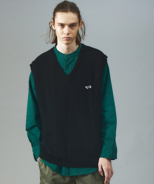 【新品未使用】サイズM メンズ ビックニットベスト TheFox 2519 PENNEYS（ペニーズ） セーター ニット 「PENNEY'S / ペニーズ」THE FOX