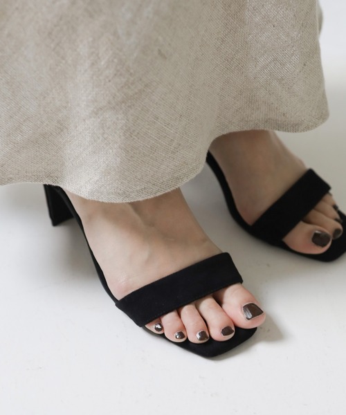 脚長効果☆【ALDO】アンクルストラップヒールサンダル♪ SESTO サンダル プレートヒールアンクルストラップサンダル /r
